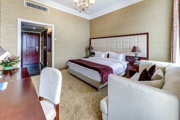 Делюкс с джакузи в Гостинице Akyan